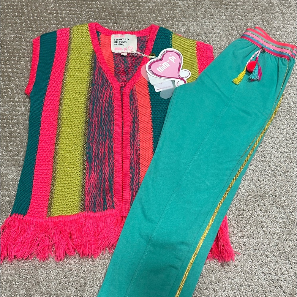 Mim-Pi - Colorful 2 Piece Outfit